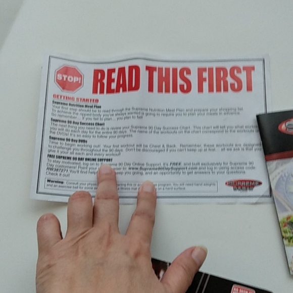 Get Ripped In 90 Days: Supreme 90Day System (Complete 10 DVD Set) As Seen on TV - Picture 5 of 13